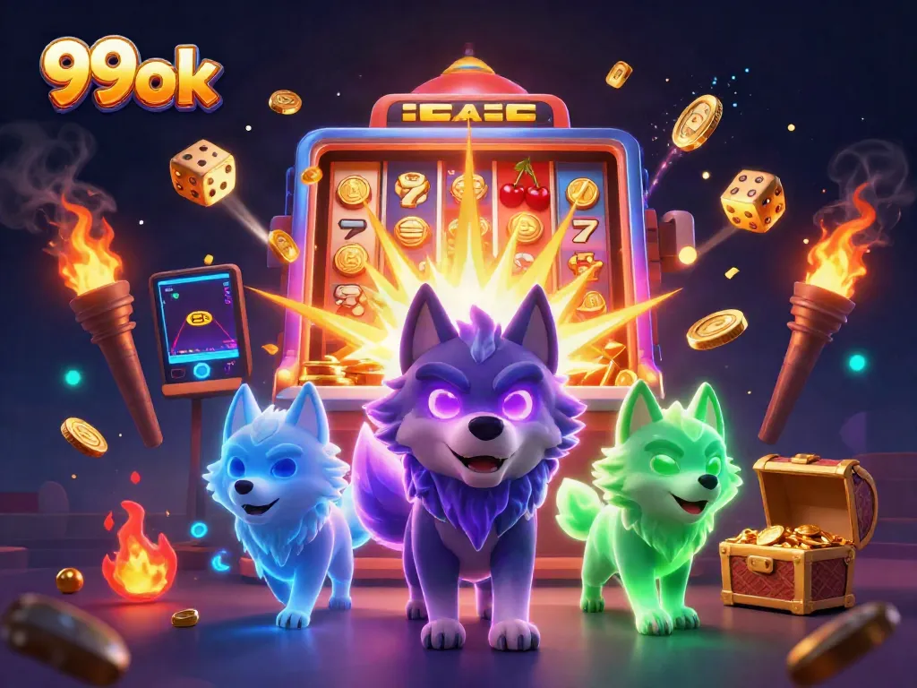 Engage with thrilling casino action at 99ok featuring a dynamic slot jackpot and spectral wolf leaders.