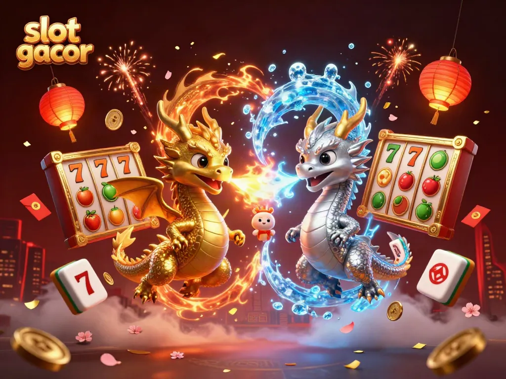 Experience thrilling slot gacor gameplay with stunning dragons and vibrant elements.