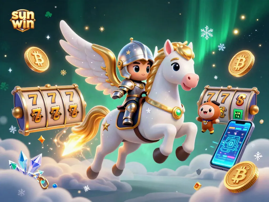Experience sun win's thrilling jackpots with vibrant slot reels and a lucky mystical atmosphere.