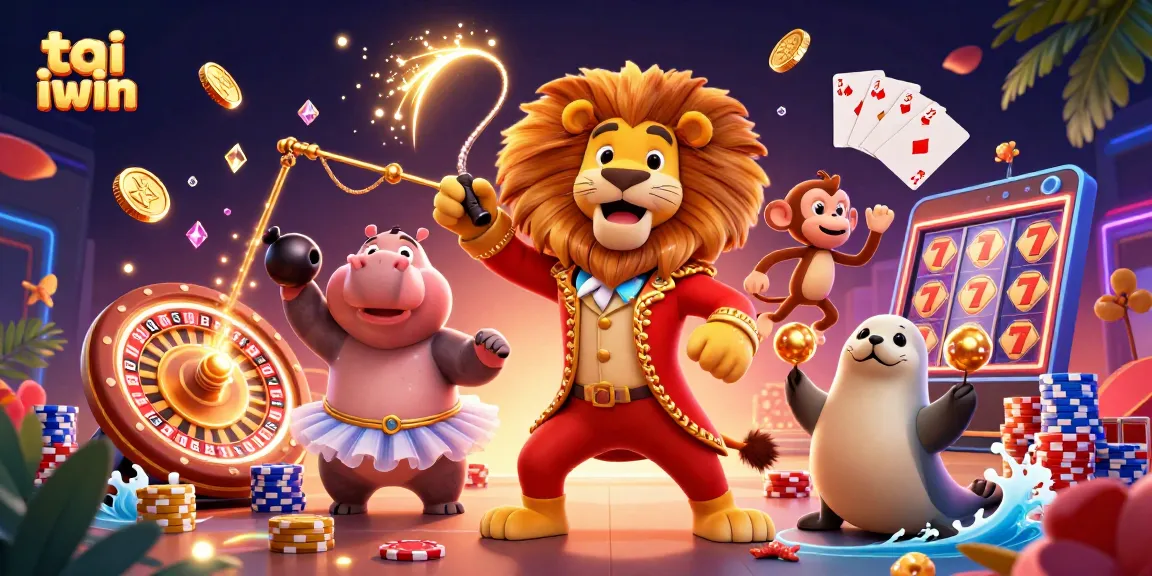 Experience thrilling spins and wins with tai iwin's rich casino characters and vibrant gameplay elements!