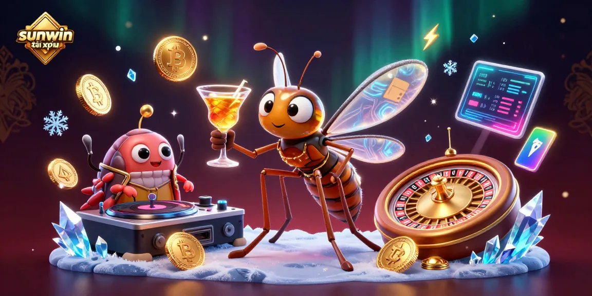 Engage in the exciting sunwin tài xỉu gameplay with vibrant characters, immersive casino elements, and a dazzling atmosphere.