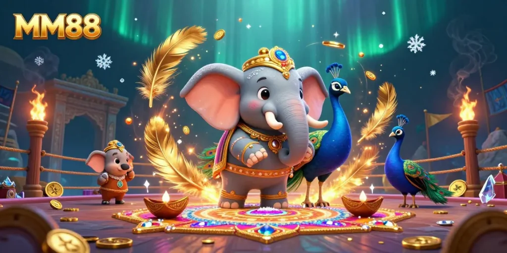 Experience success with MM88's captivating online gaming world, featuring vibrant graphics and action.