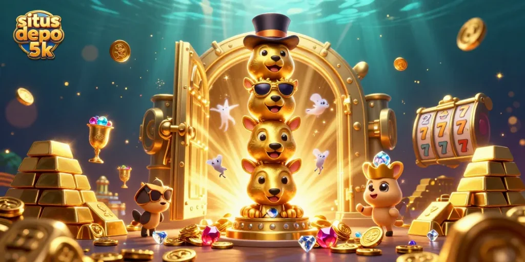 Experience thrilling gameplay at situs depo 5k with exciting slot reels and a vibrant casino atmosphere.